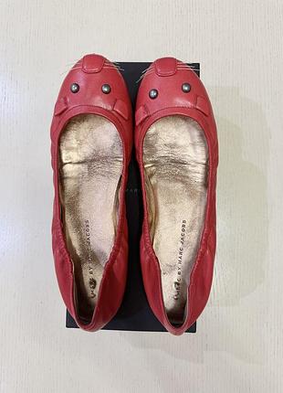 Туфлі балетки marc by marc jacobs 39 розмір шкіра наппа натуральтна устілка