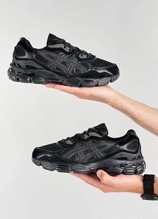 Чоловічі кросівки asics gel-nyc gtx m triple black 5