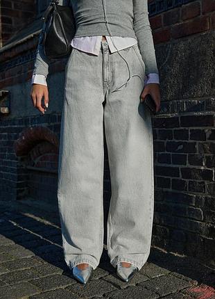 Джинси baggy balloon bershka - 34