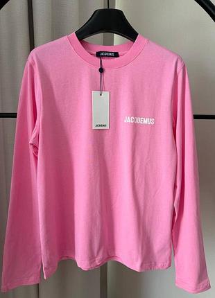 Лонг кофта  jacquemus рожева