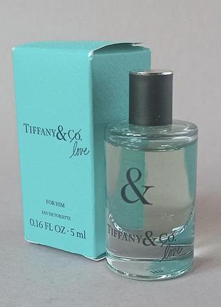 Tiffany &amp; co. tiffany &amp; love мініатюра для чоловіків (оригінал)