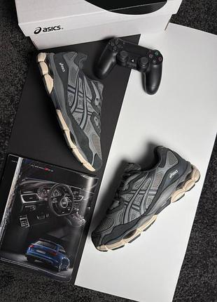 Чоловічі кросівки asics gel-nyc gtx m grey beige 10