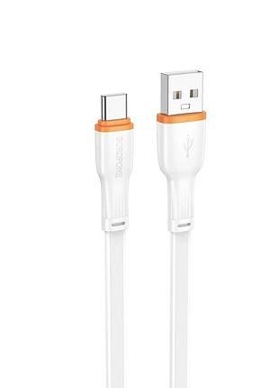 Кабель borofone bx118 esplendido charging data cable type-c white