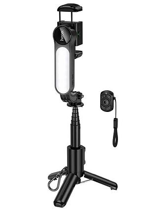 Селфі-монопод hoco k90 feliz single-axis live broadcast holder black