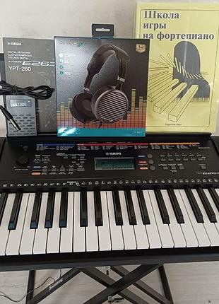 Синтезатор yamaha psr-e263 + подарунки.