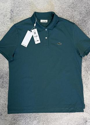 Lacoste pf7839 regular fit нове жіноче поло футболка xl з бирками