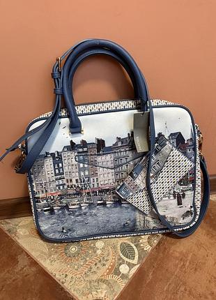 Сумка для ноутбука parfois + косметичка