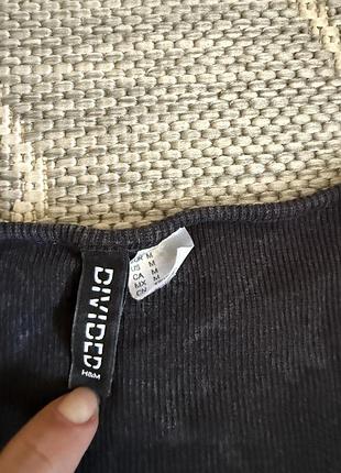 Топ в рубчик divided by h&m 6