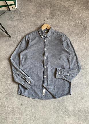Carhartt wip kyoto l/s shirt оригінал чоловіча сорочка рубашка на довгий рукав кархарт на хлопця підлітка підліткова легка тонка на літо літня