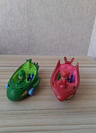 Интерактивные автомобили герои в масках - deluxe (pj masks)