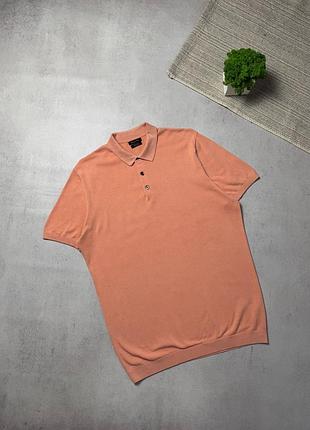 Поло футболка вязана чоловіча massimo dutti оригінал преміальна