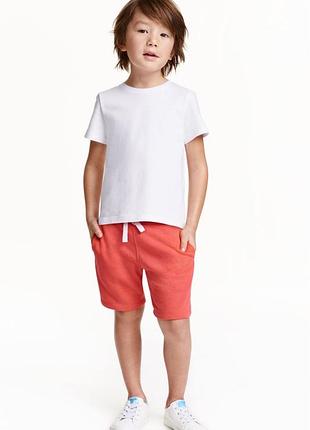 H&m шорти з байкового матеріалу