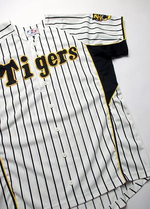 Футболка/джерси hanshin tigers - japanese baseball jersey tee, official