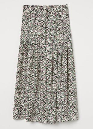 Стильна спідниця в принт h&m