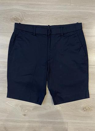 Стильні чоловічі шорти uniqlo сині чіно l
