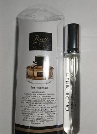 Женская парфюмированная вода gucci flora by gucci 20 мл (миниатюра / ручка)