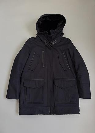 Женская парка the kooples parka size s zadig & voltaire sandro allsaints.