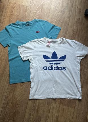 Фірмові футболки adidas та levi’s