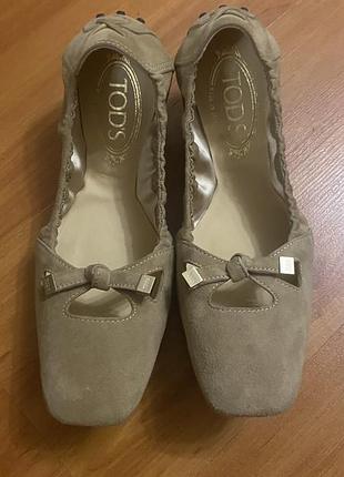 Балетки,мокасіни tod’s