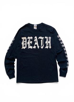 Чоловічий лонгслів carnifex band merch m чорний металкор