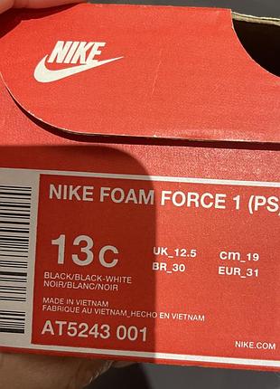 Nike foam force 1 3