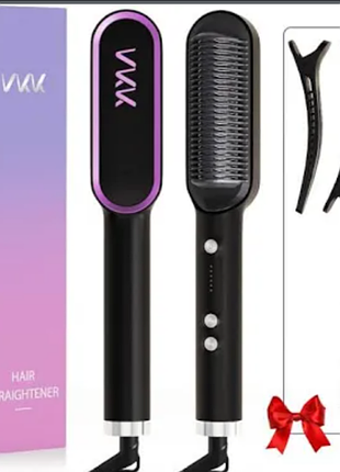 Электрическая расческа-выпрямитель fast hair straightener