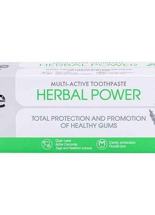 Зубна паста 100мл herbal power тм white star