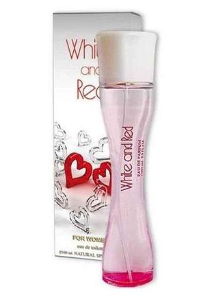 Туалетна вода жін. white and red (100мл.) тм aroma