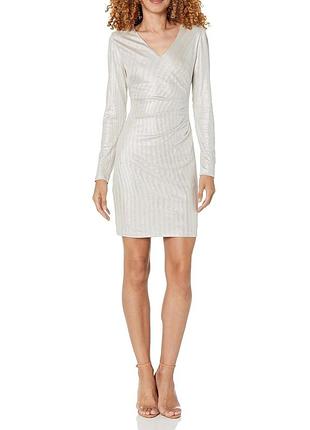 Женское блестящее платье guess