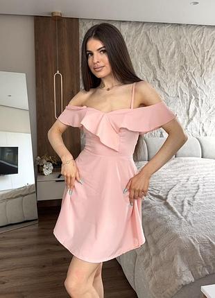 6️⃣3️⃣0️⃣грн 42, 44, 46 ідеальна сукня з відкритими плечима