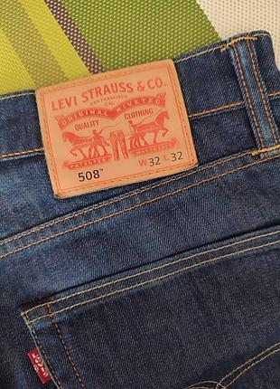Мужские джинсы levi's 508 w32 l32