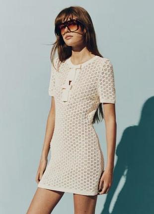 Вʼязана сукня h&m