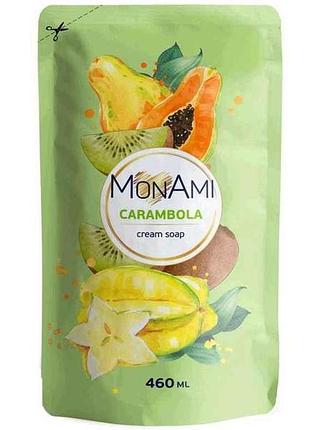 Мило рідке 460мл дой-пак carambola тм monami