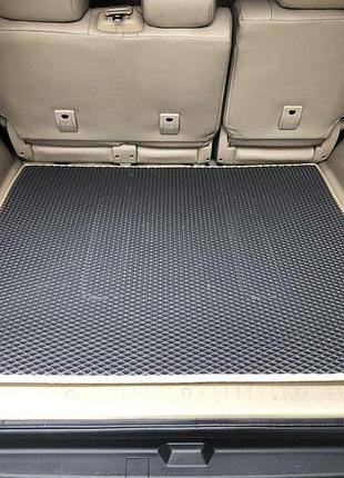 Коврик багажника черный (eva, 5 или 7 мест) для toyota land cruiser prado 120 2002-2009 гг