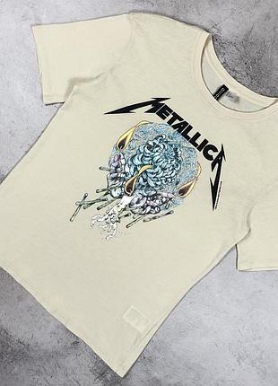 Футболка metallica з гарною графікою