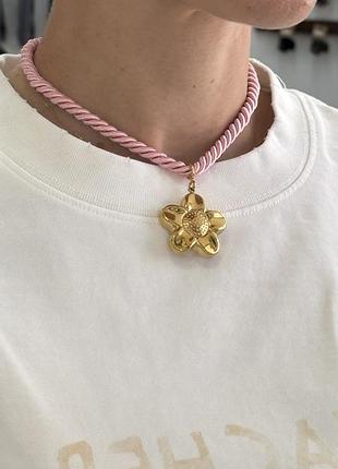 Чокер підвіска ланцюжок нержавіюча сталь