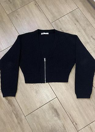 Вʼязаний кардиган від zara
