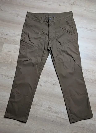 Брюки мужские mountain hardwear piero salado, 32/32, хаки-браун