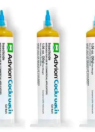 Яд от тараканов advion cockroach gel 3 шприца