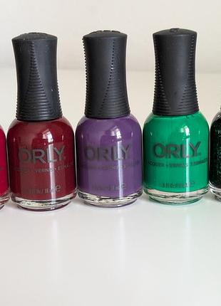Набор лаков orly nail lacquer 5 шт
