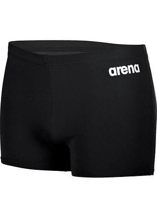 Плавки-боксери для чоловіків arena team swim short solid чорні 004776-550 (оригінал) 90