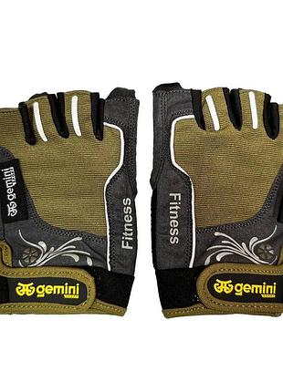 Рукавички для фітнесу gemini gk-1002gr s