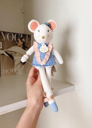 Мягкая игрушка мышка doudou