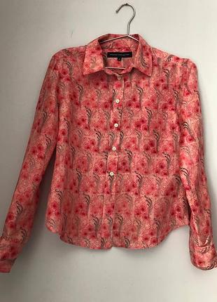 Шовкова сорочка / блуза french connection (100% silk)