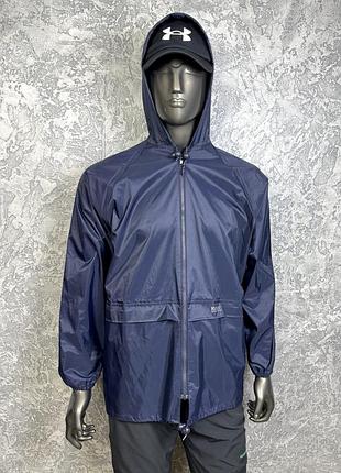 Regatta waterproof ветровка дождевик m размер трекинговая синяя