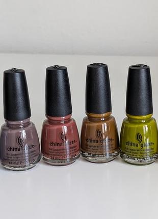 Набор лаков для ногтей china glaze 6 шт