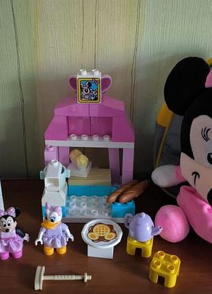 Конструктор lego duplo будинок і кафе мінні (10942) + подарунок рюкзак