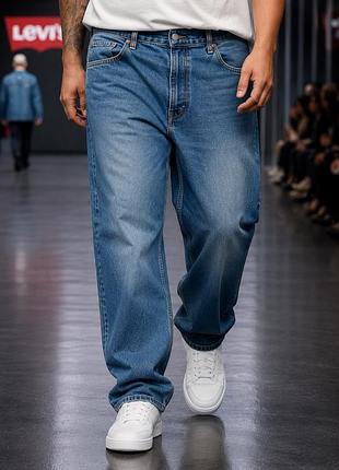 Джинси чоловічі levi’s сині розмір xxl (106 см) (бавовна, лиоцел, еластан)