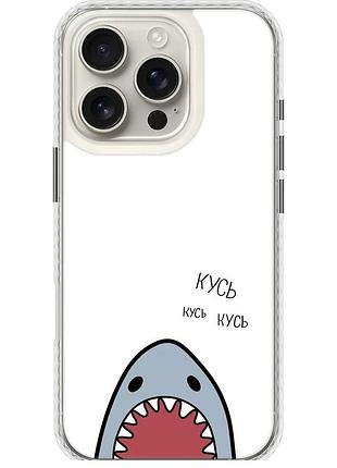 Чохол чохол bumper на телефон iphone 16 pro акула "4870pc-3708-58250"