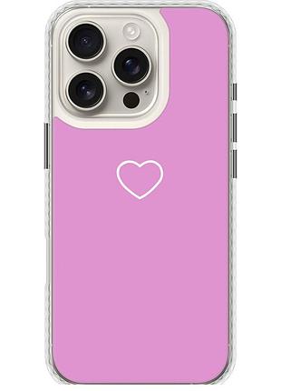 Чохол чохол bumper на телефон iphone 16 pro серце 2 "4863pc-3708-58250"